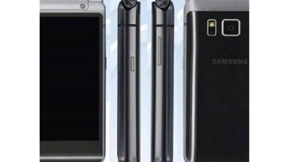 Samsung'dan Galaxy S6 görünümlü kapaklı telefon geliyor