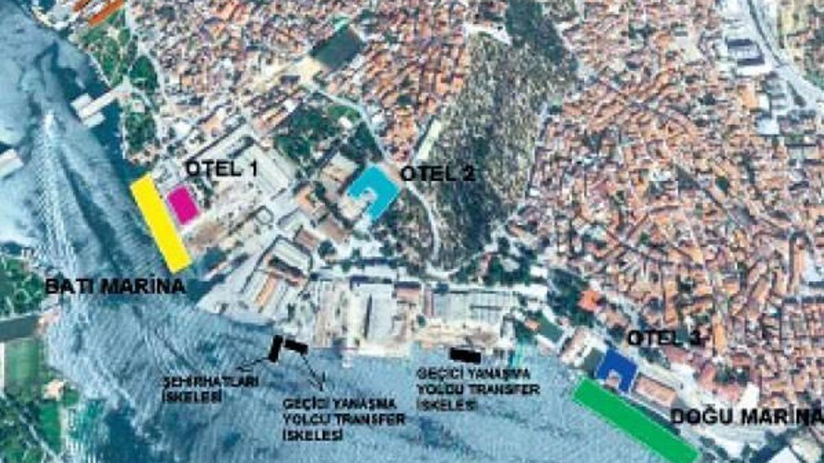 Haliçport’a 3 otel 2 yat limanı yapılacak