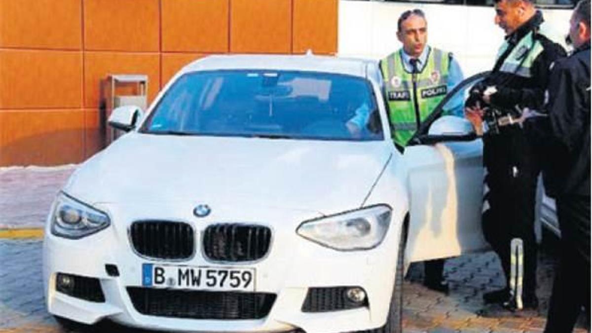 Araçlar bağlanıyor