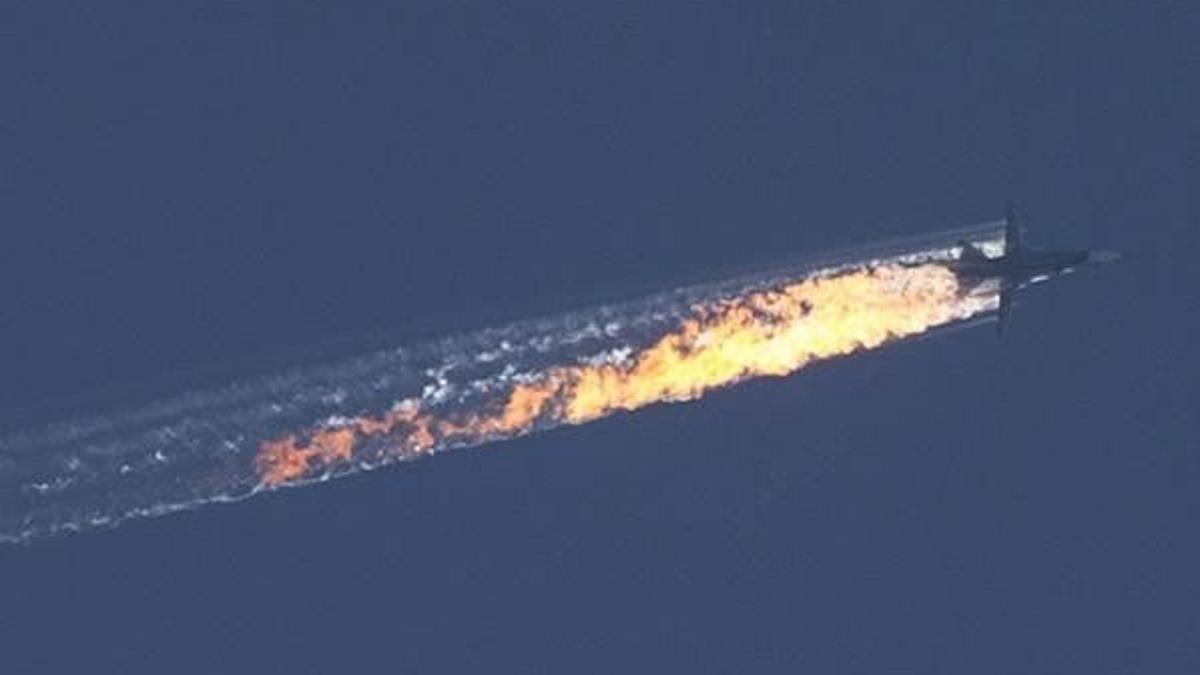 Rus uçağı böyle uyarıldı