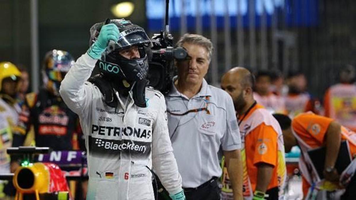 Abu Dabi'de ilk cep Rosberg'in