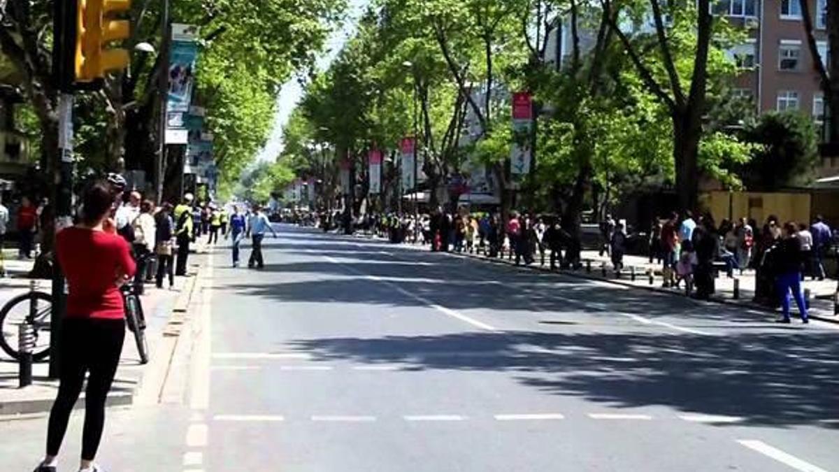 Kentsel yenilenme oldu, 49 mağaza caddeden çıktı