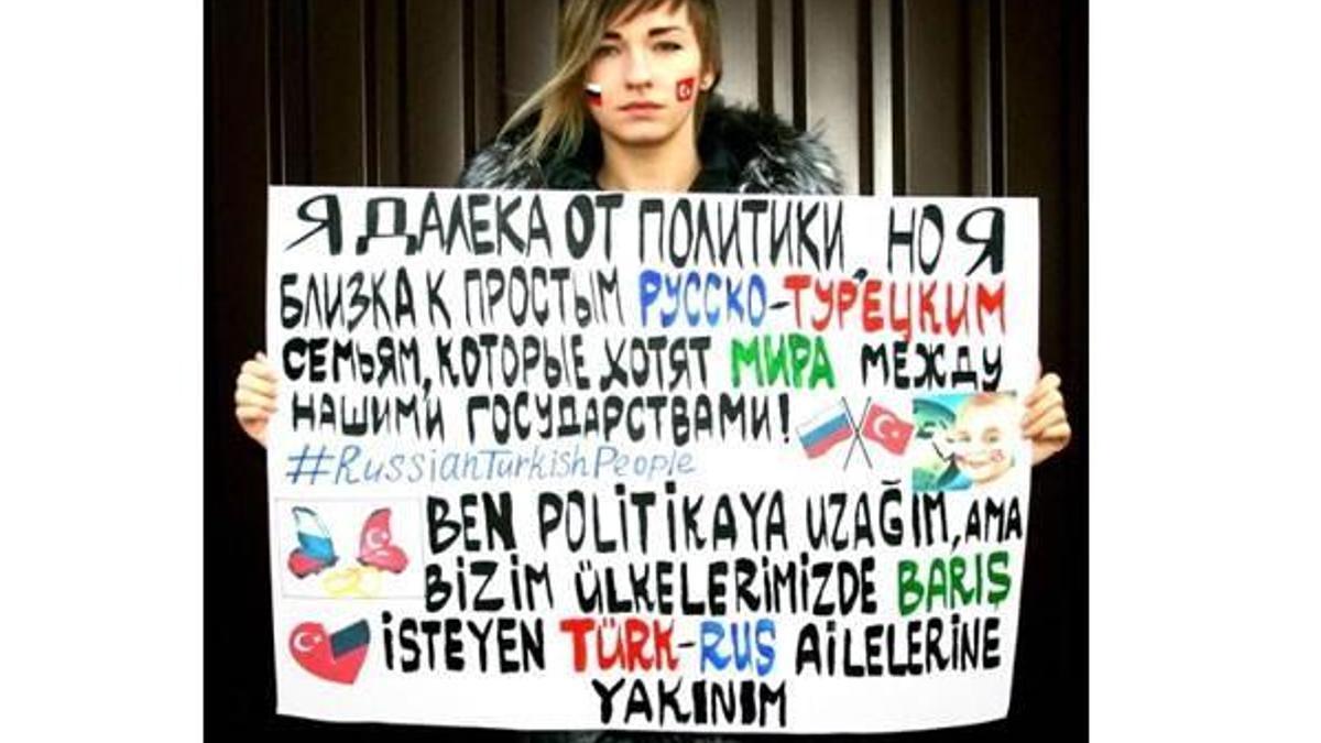Rus şarkıcıdan Türk-Rus ilişkilerine destek çağrısı