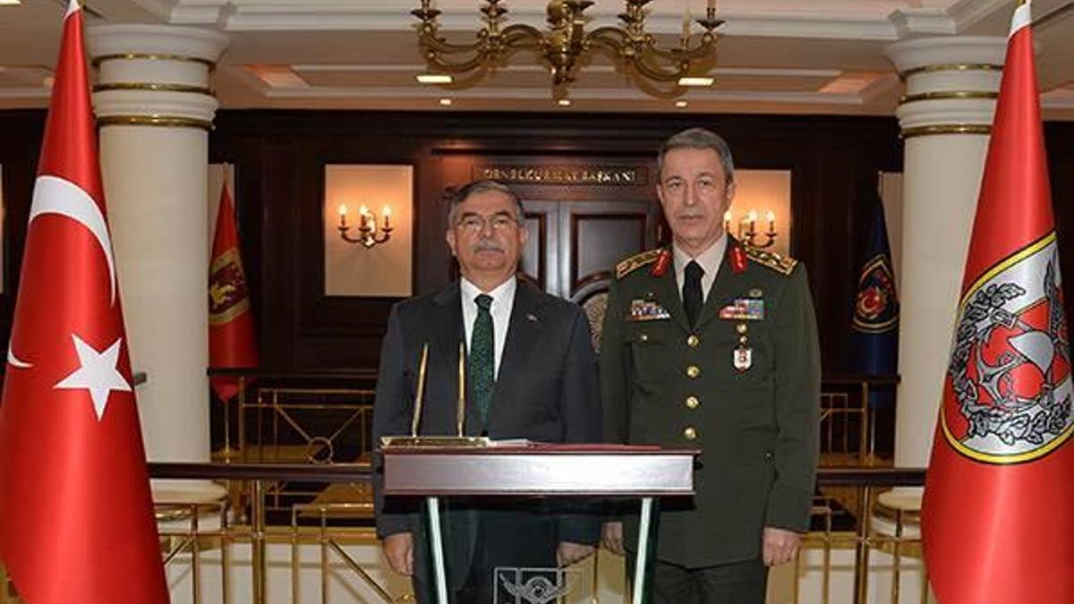 Hulusi Akar İsmet Yılmaz'la görüştü