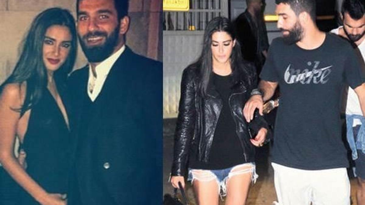 Arda Turan'dan sevgilisine romantik kutlama!