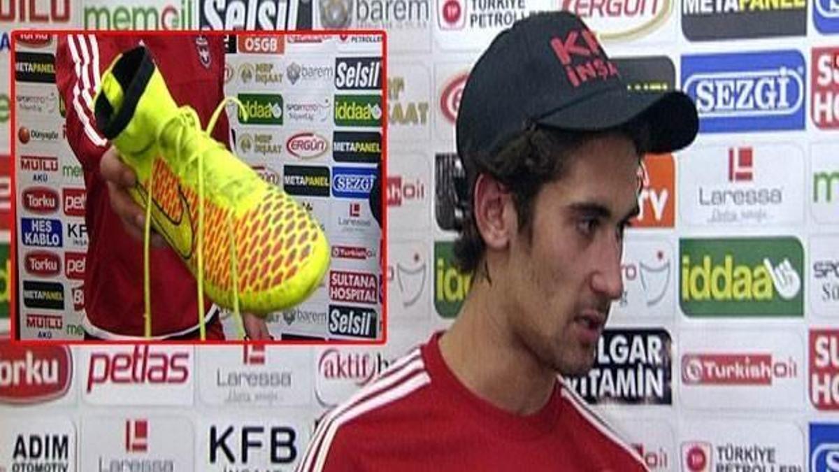 "Caner abi bana ayakkabı borçlu"