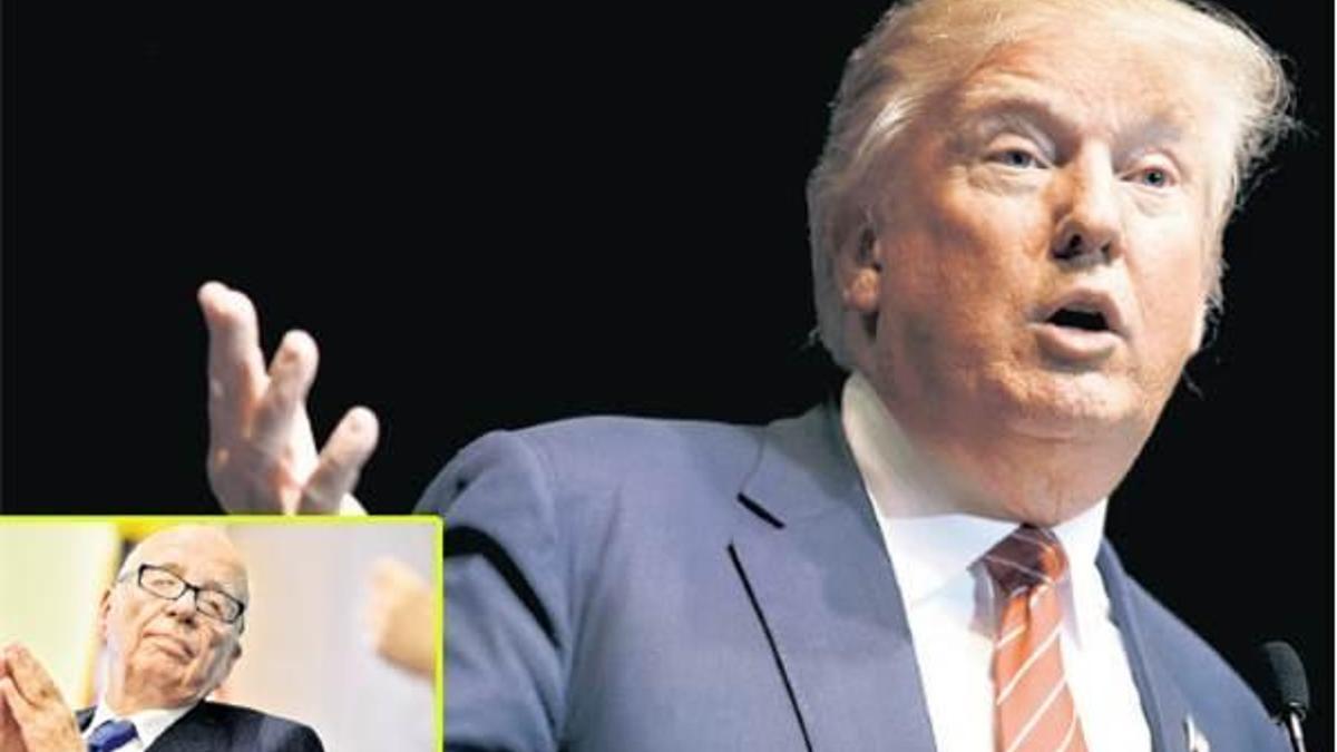 Trump’a Murdoch desteği