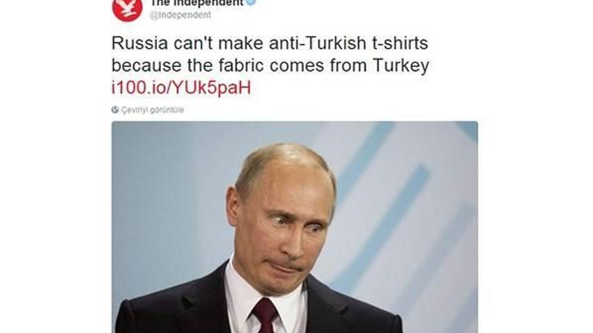 Türk kumaşı ambargosu Türkiye karşıtı tişörtleri vurdu