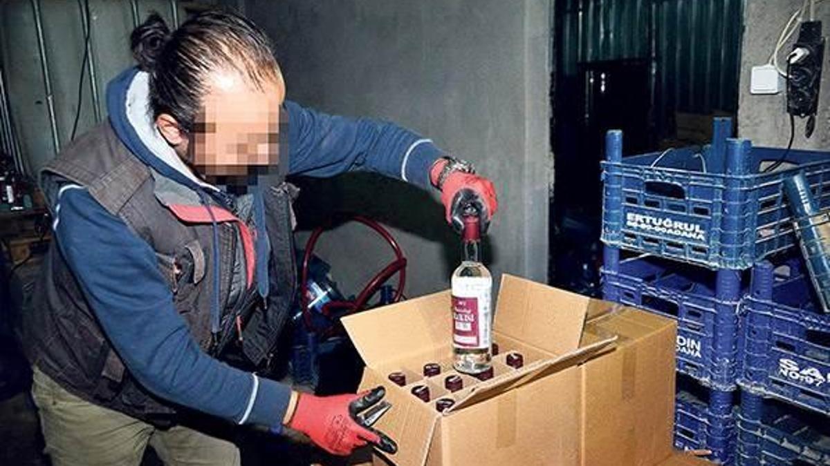 Tonlarca sahte yılbaşı içkisi!