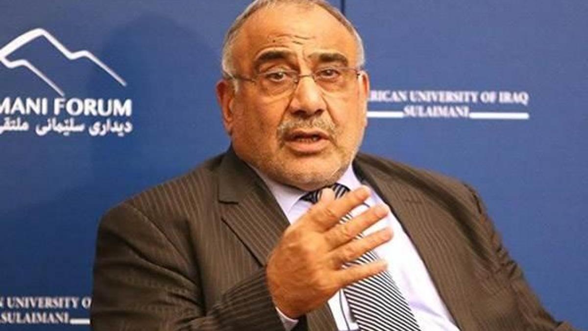 Abdulmehdi: "Türkiye'ye 'düşman ülke' gibi davranmak doğru olmaz"