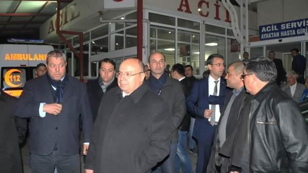AK Parti il başkanı kazada yaralandı