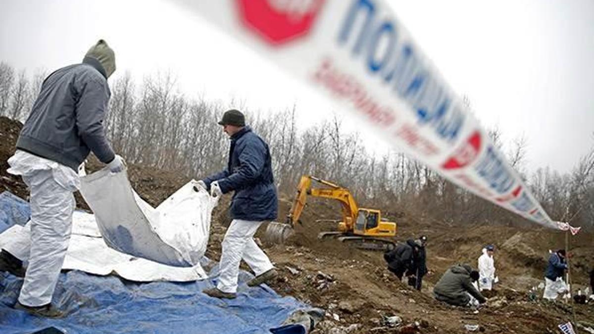 Bosna Hersek'te toplu mezar kazıları