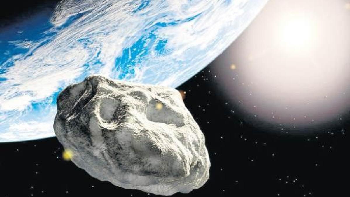 Dev asteroid paralel geçecek