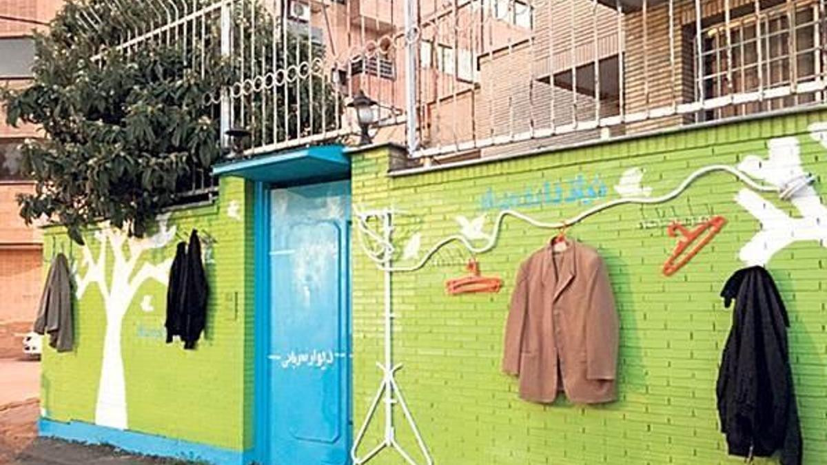 İran’da evsizler için ‘nezaket duvarları’