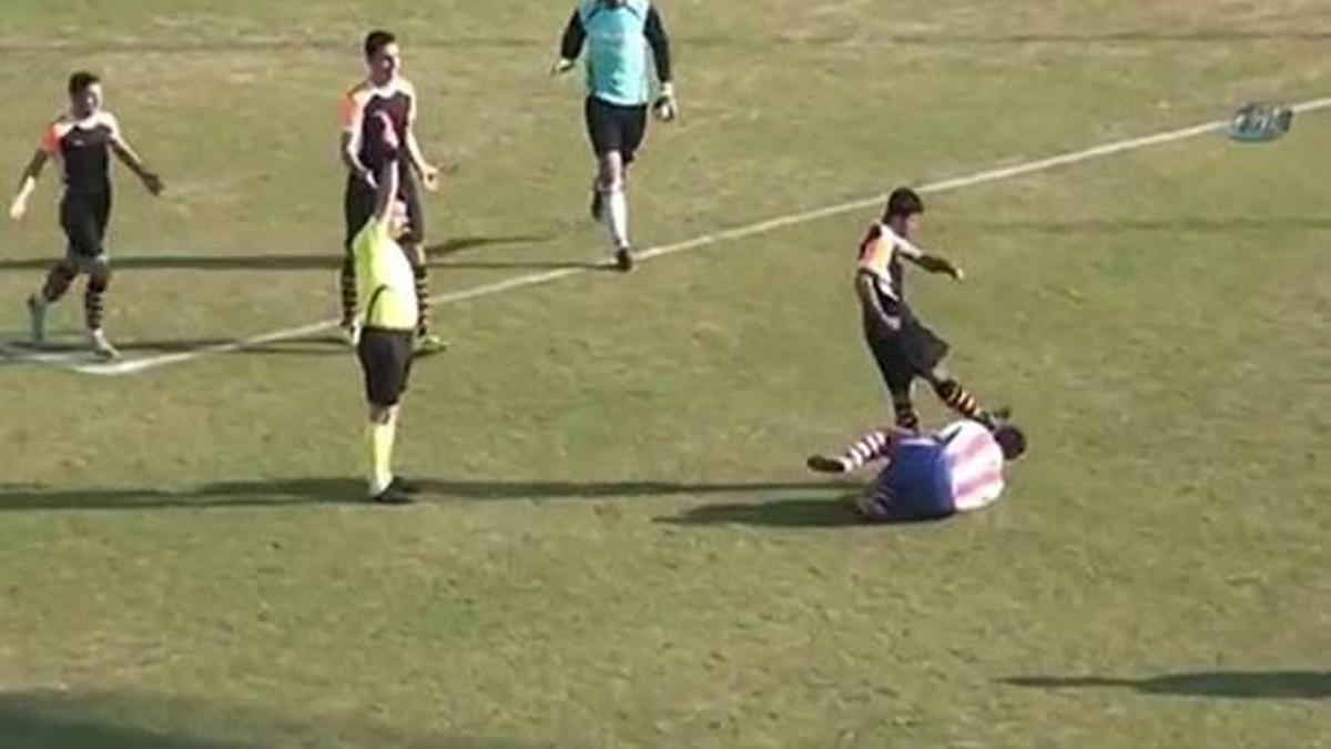 Tekmeci futbolcu ilk kez konuştu