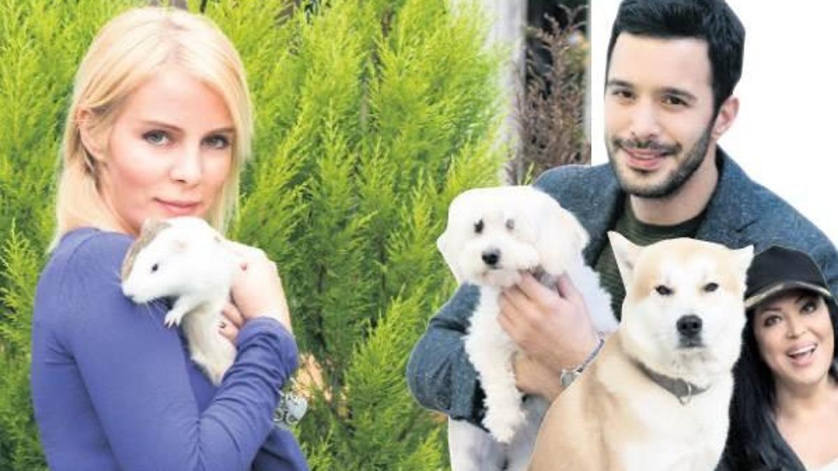 Sevimli dostları ile takvim pozu verdiler