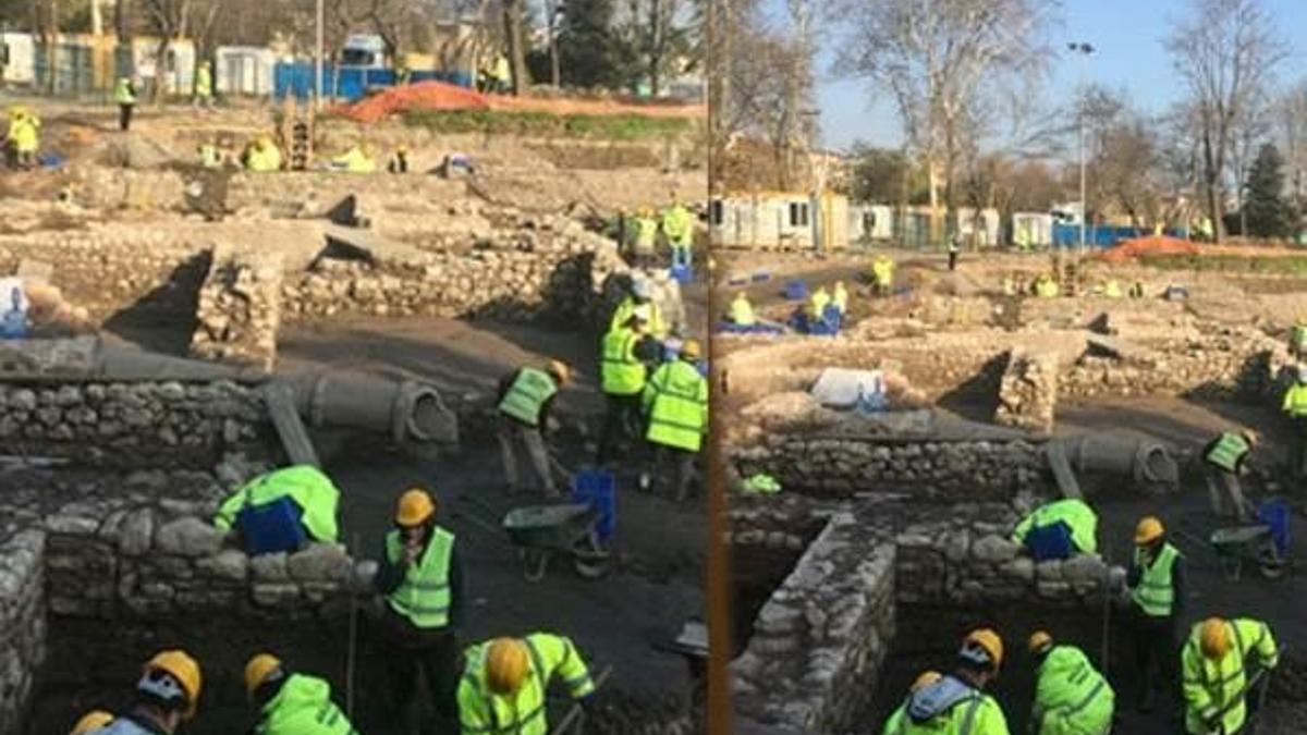Yenikapı limanının devamı bulundu