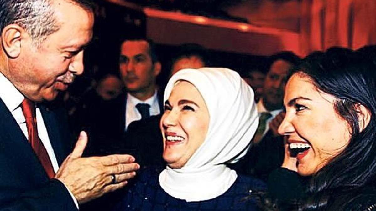 ‘Bak Emine, en sevdiğin oyuncu...’