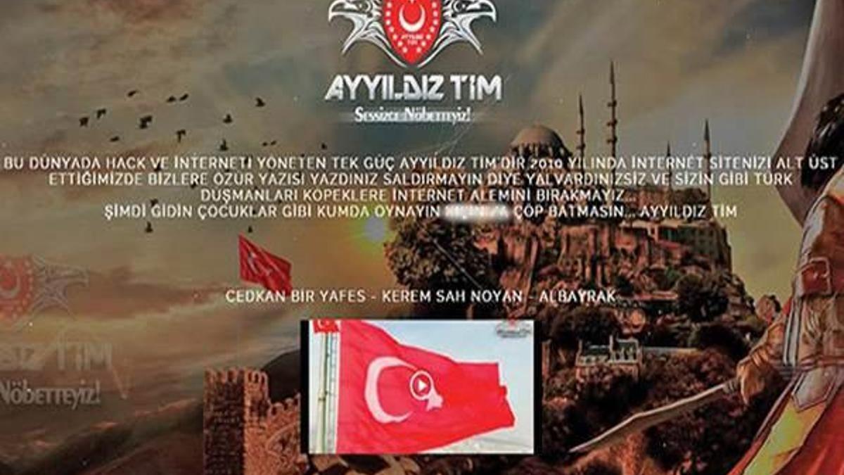 Anonymous'u Ayyıldız çarptı!