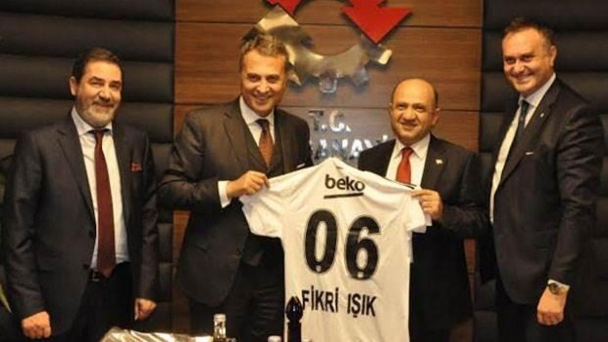 Fikret Orman Bakan Işık'ı ziyaret etti