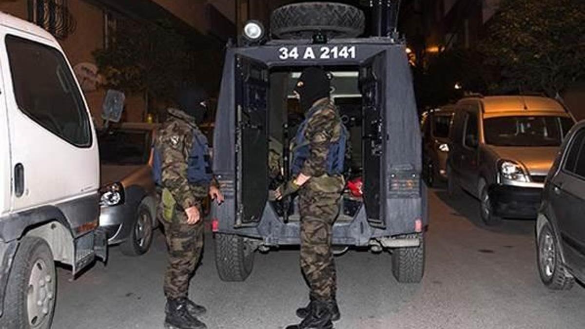 İstanbul'da terör örgütü operasyonu