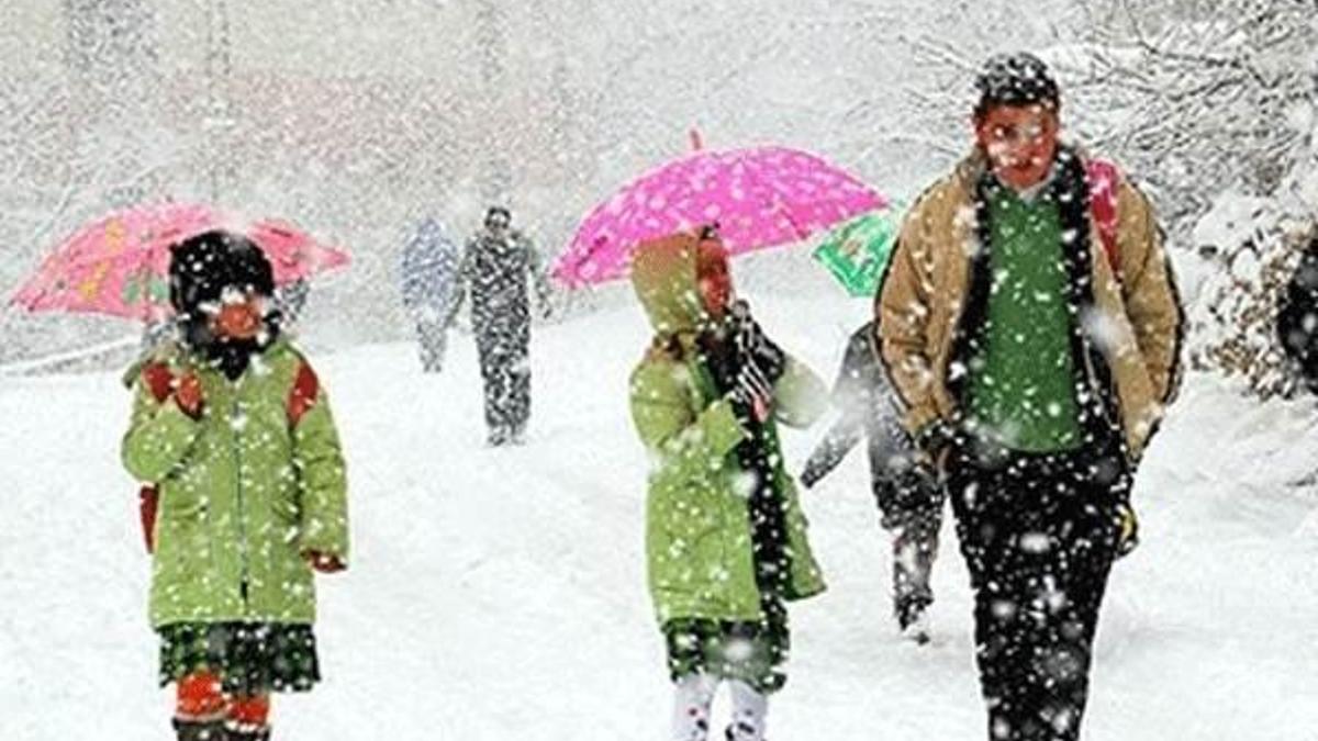 Bu illerde okullar tatil