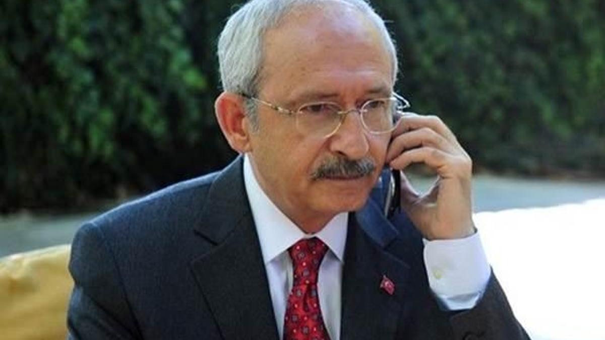 Kılıçdaroğlu'ndan başsağlığı telefonu