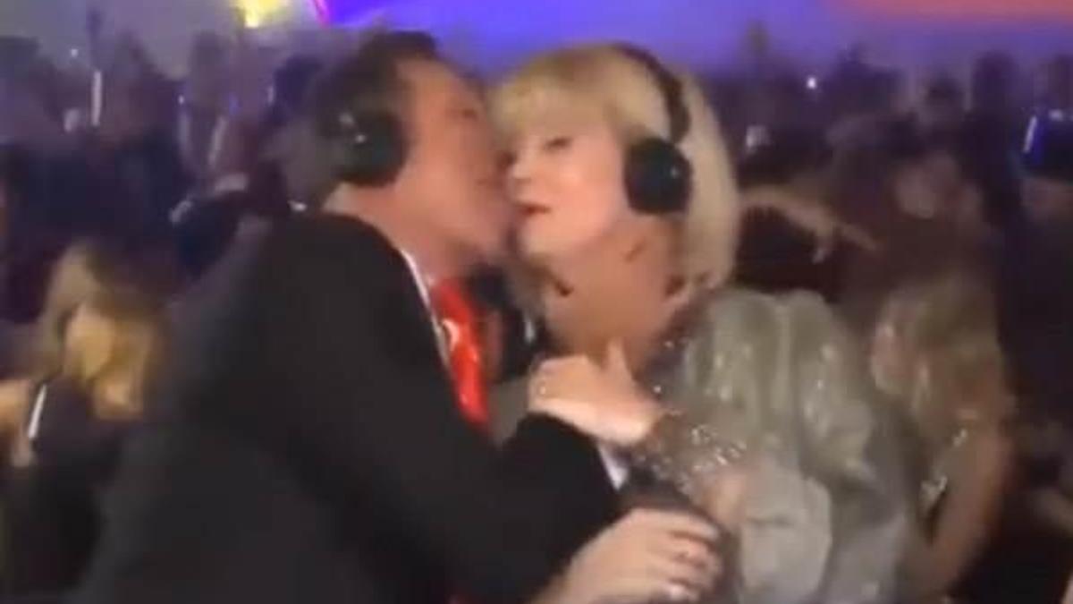 Canlı yayında skandal