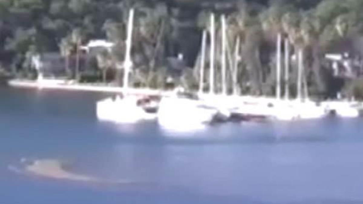Marmaris'te endişelendiren kare!