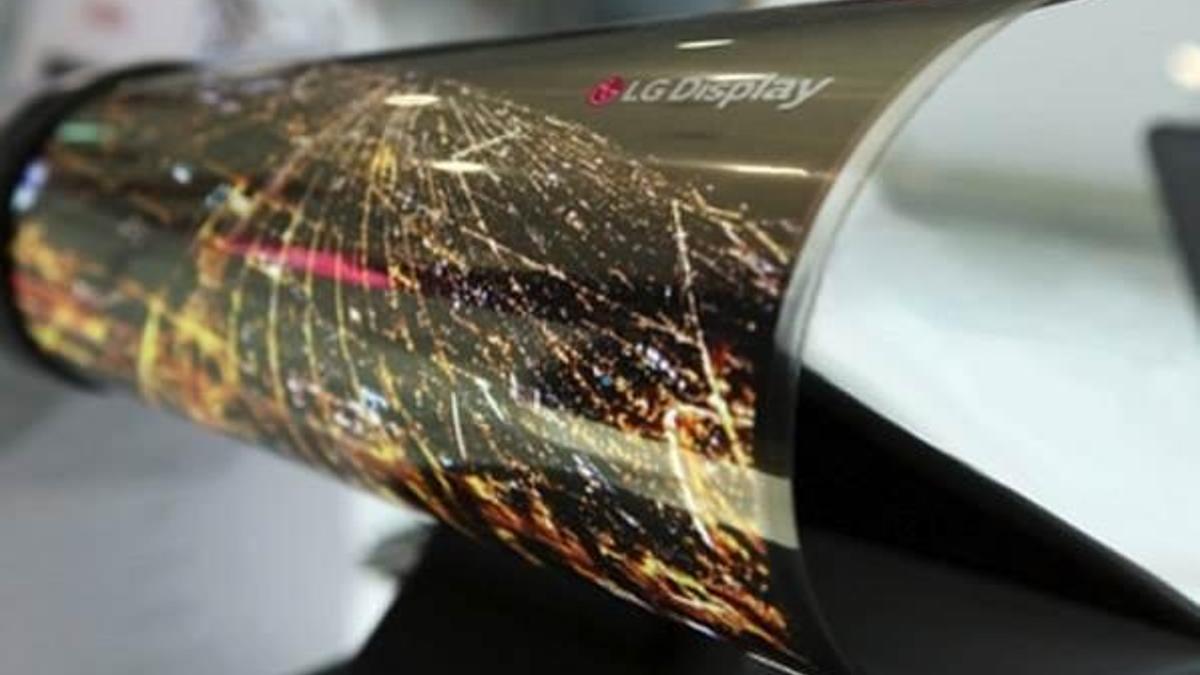 LG kıvrılabilir ekran pototipi!