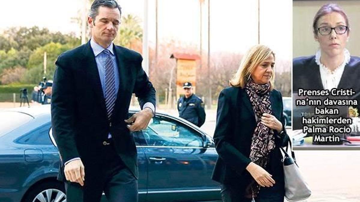 İspanya Prensesi hakim karşısında