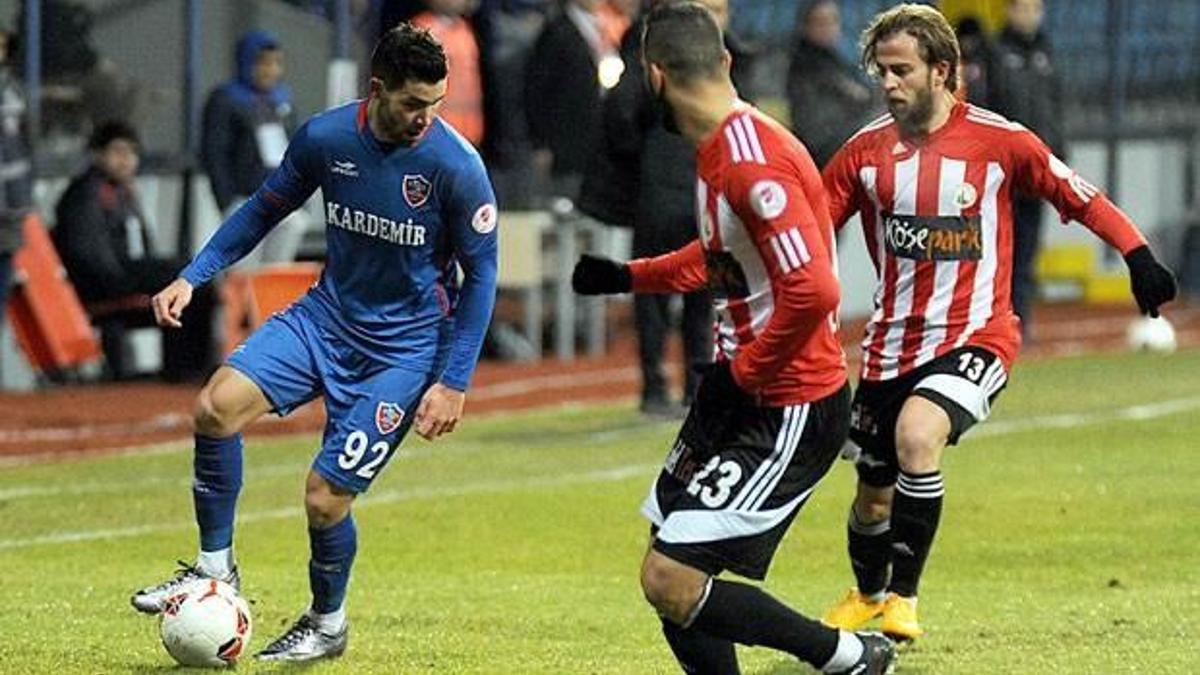 Karabükspor'a Sivas şoku
