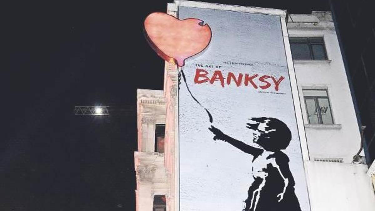 Graffiti filozofu İstanbul'da