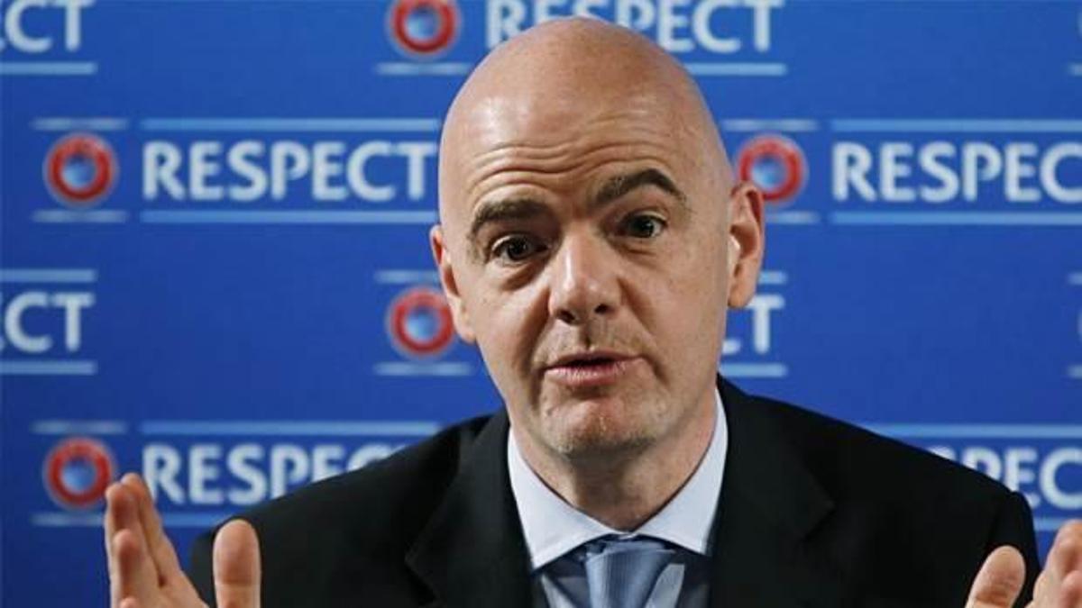 Infantino’dan vaatler