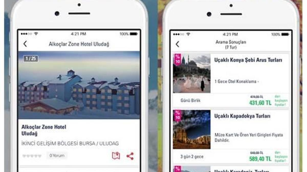 2016'da tatil planlarını mobile taşıyor!