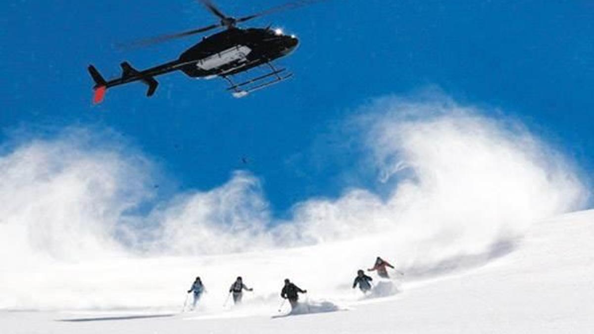 Kaçkarlar’da heliski heyecanı