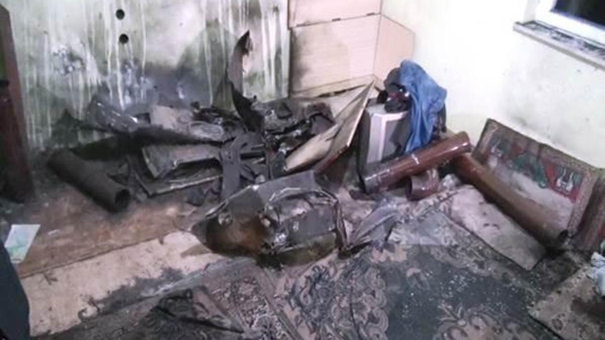 Bomba düzenekli odun sobada patladı: 7 Yaralı