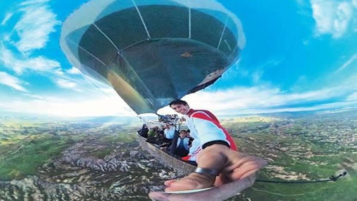 Üfleyen pilotlar değil baloncular yakalandı
