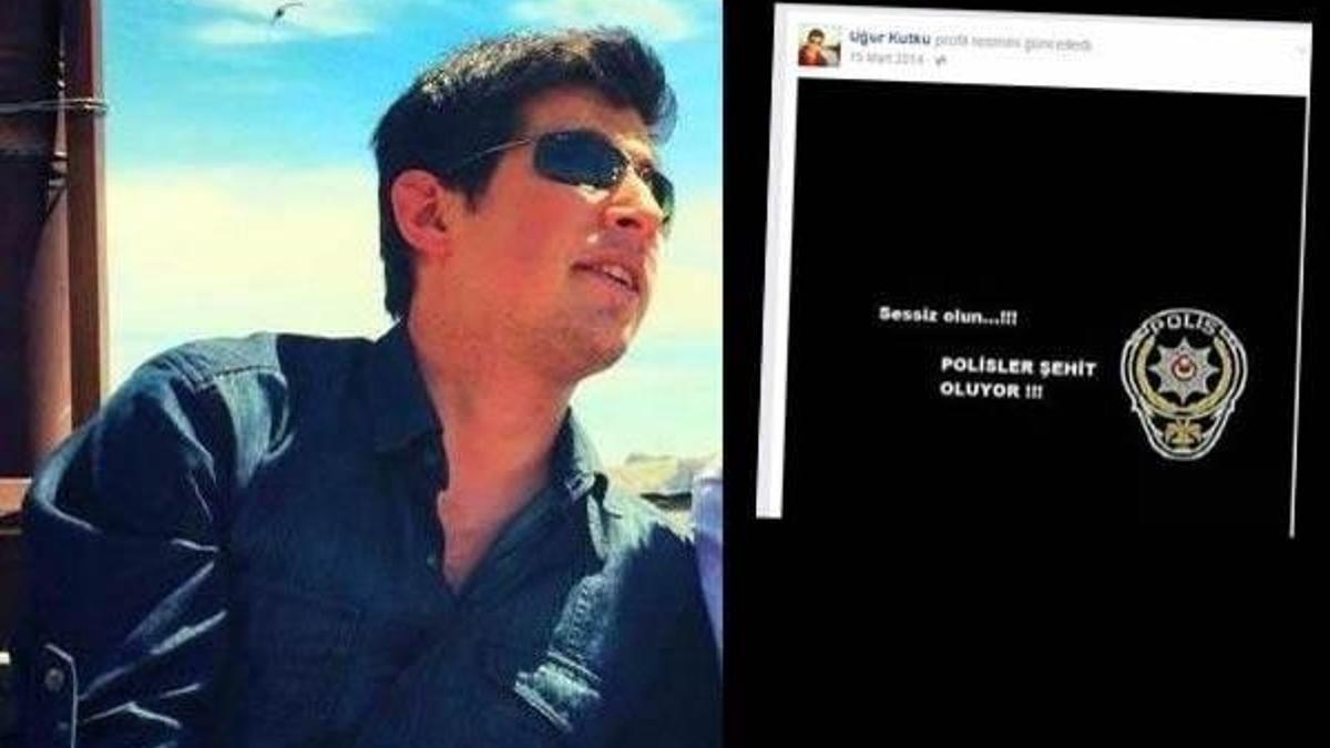 Şehit polisin 'şehit' paylaşımı!