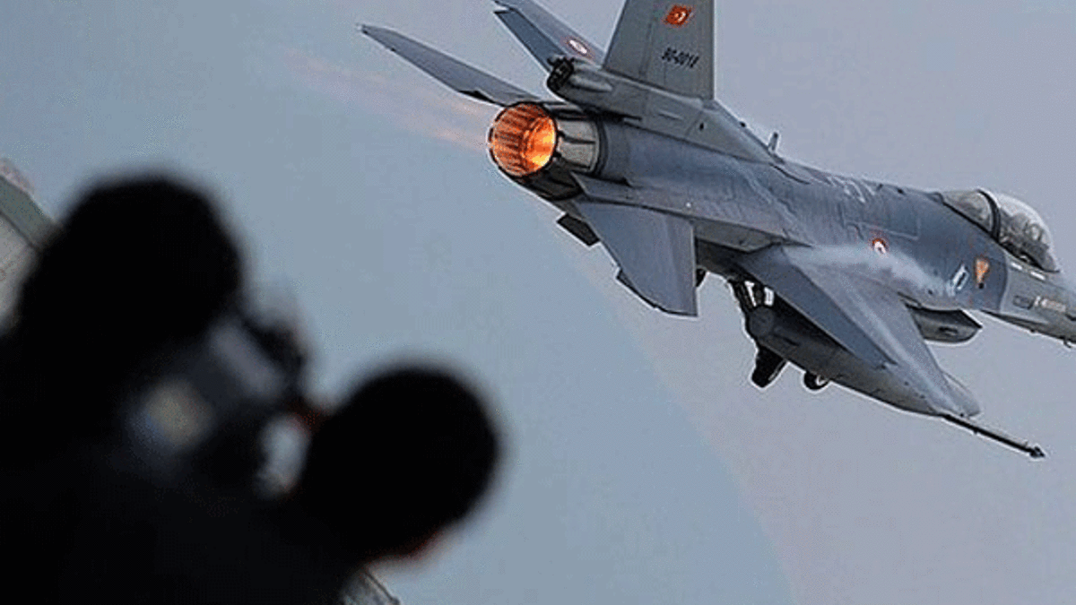 Kuzey Irak'taki PKK hedeflerine hava operasyonu