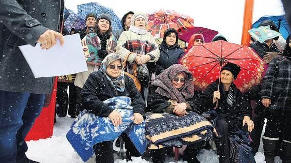 ‘Yıkım’ protestosu