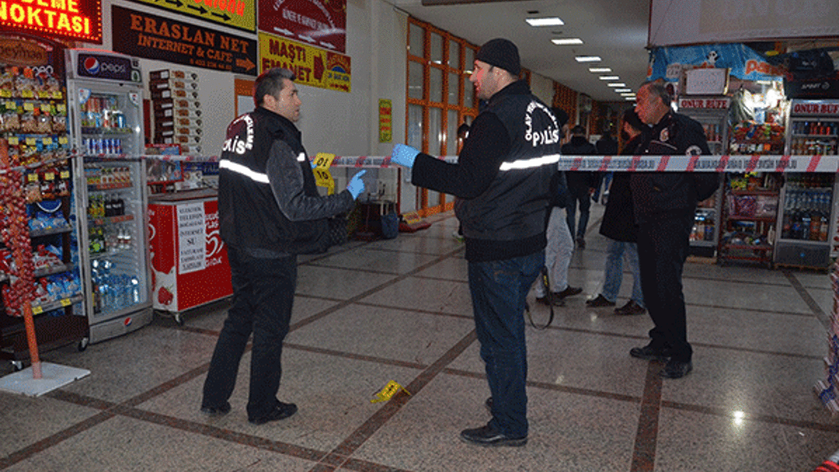 Otobüs terminalinde silahlı kavga