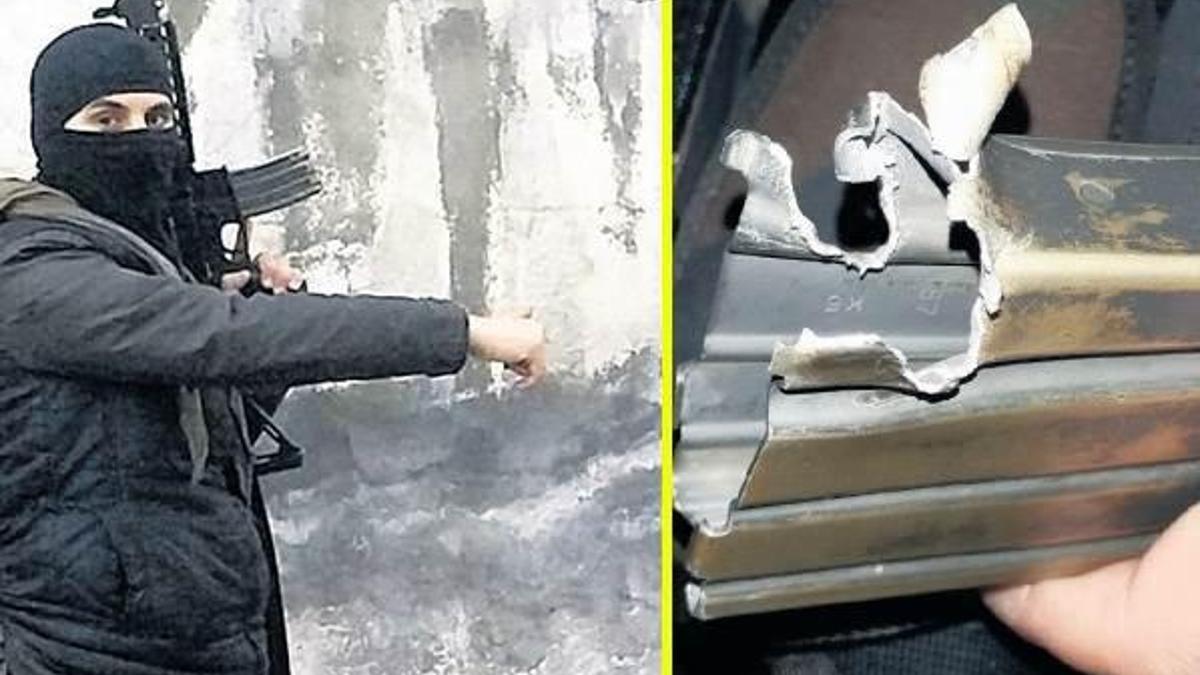 Yedek şarjörü hayatını kurtardı
