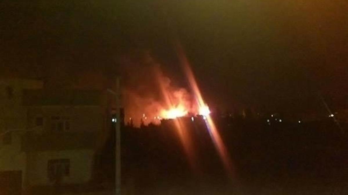 Nusaybin'de molotoflu saldırı