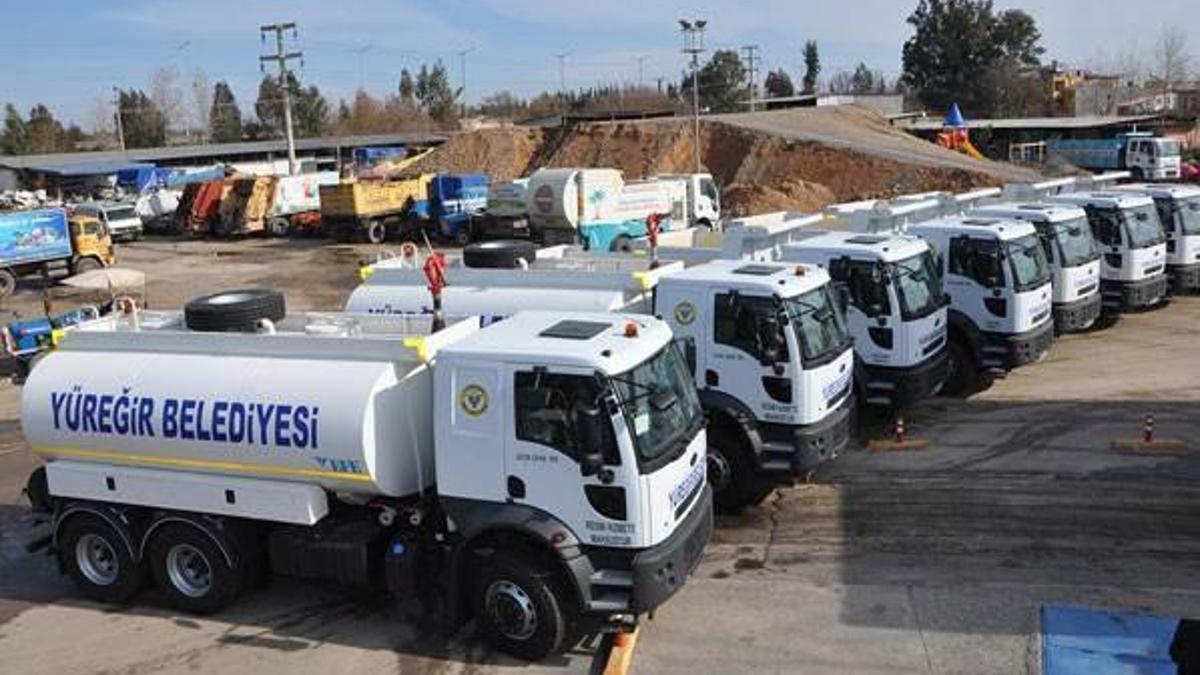 Yüreğir belediyesi araç filosunu güçlendirdi