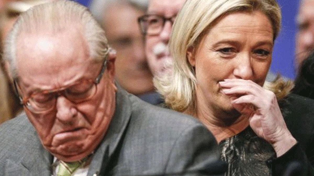 Le Pen'den kızı Marine'e "yeni parti" tehdidi