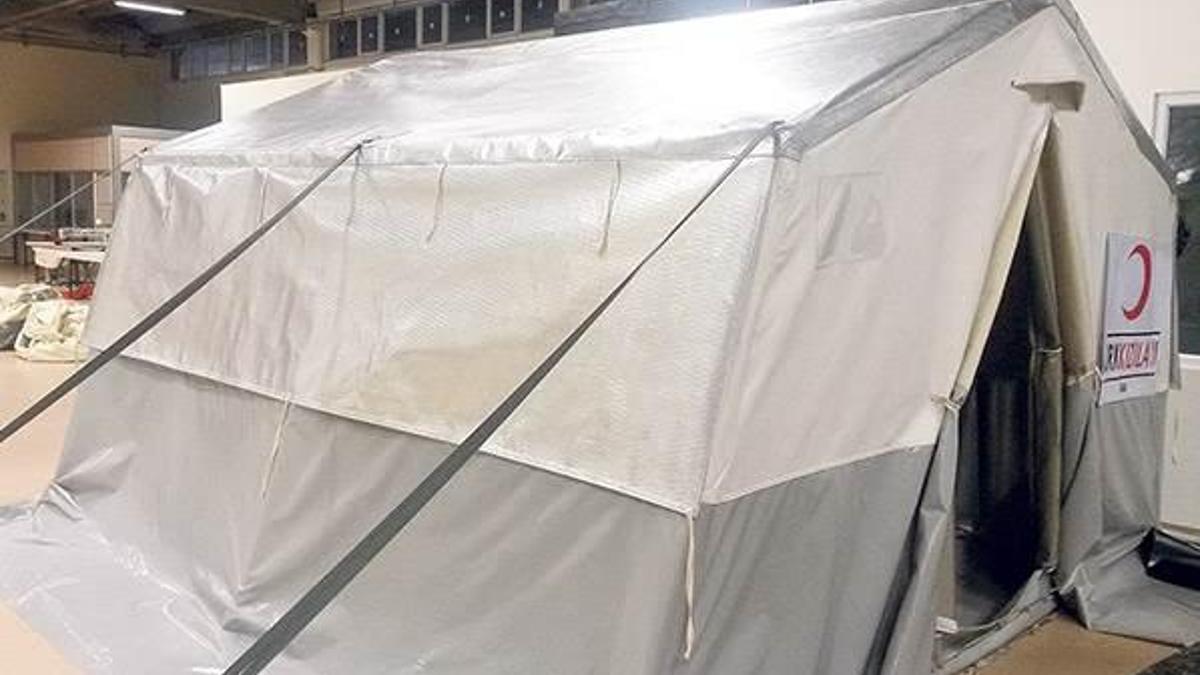 Kızılay çadırlarına nano teknoji geldi