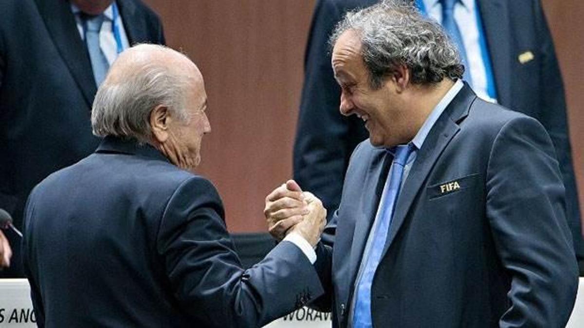Blatter ve Platini'ye ceza indirimi