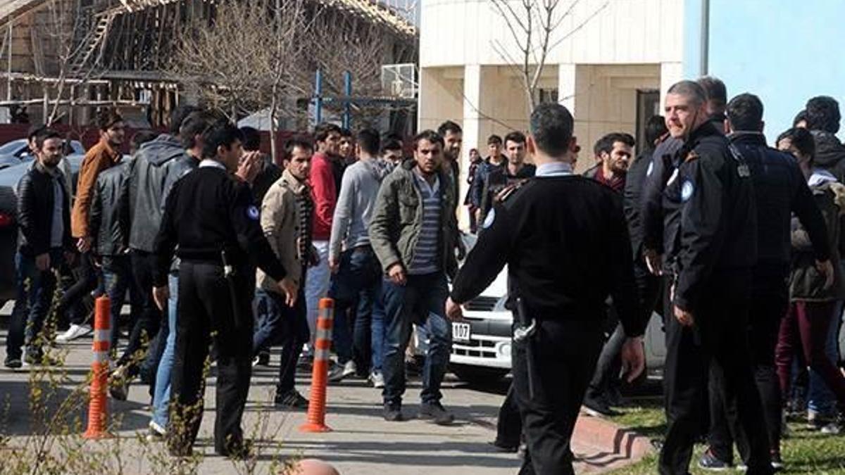 Sütçü İmam Üniversitesi'nde kavga: 3 yaralı, 13 gözaltı
