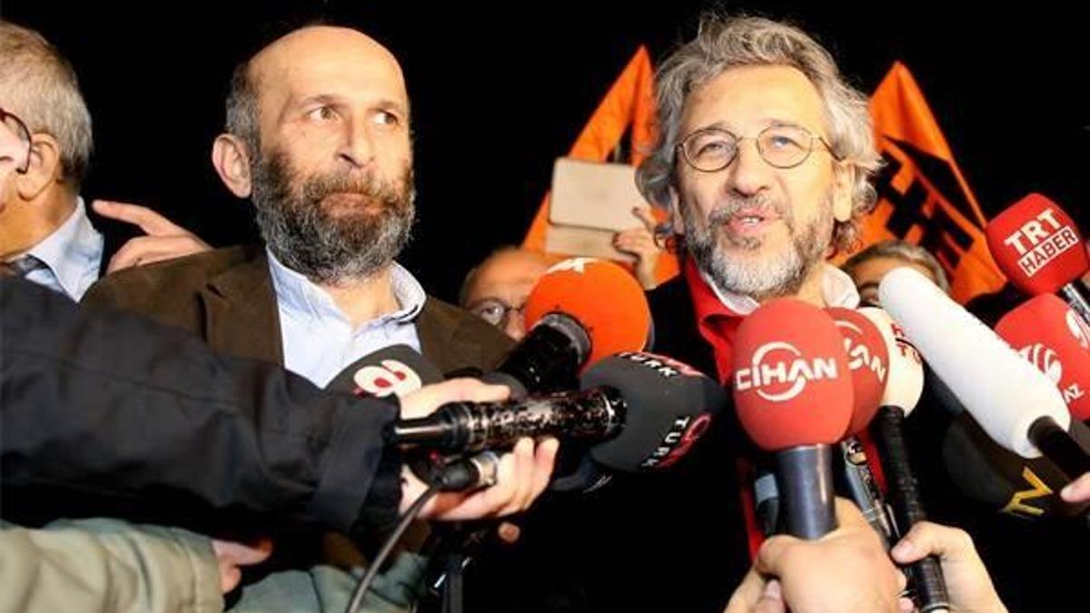 Can Dündar ve Erdem Gül tahliye oldu